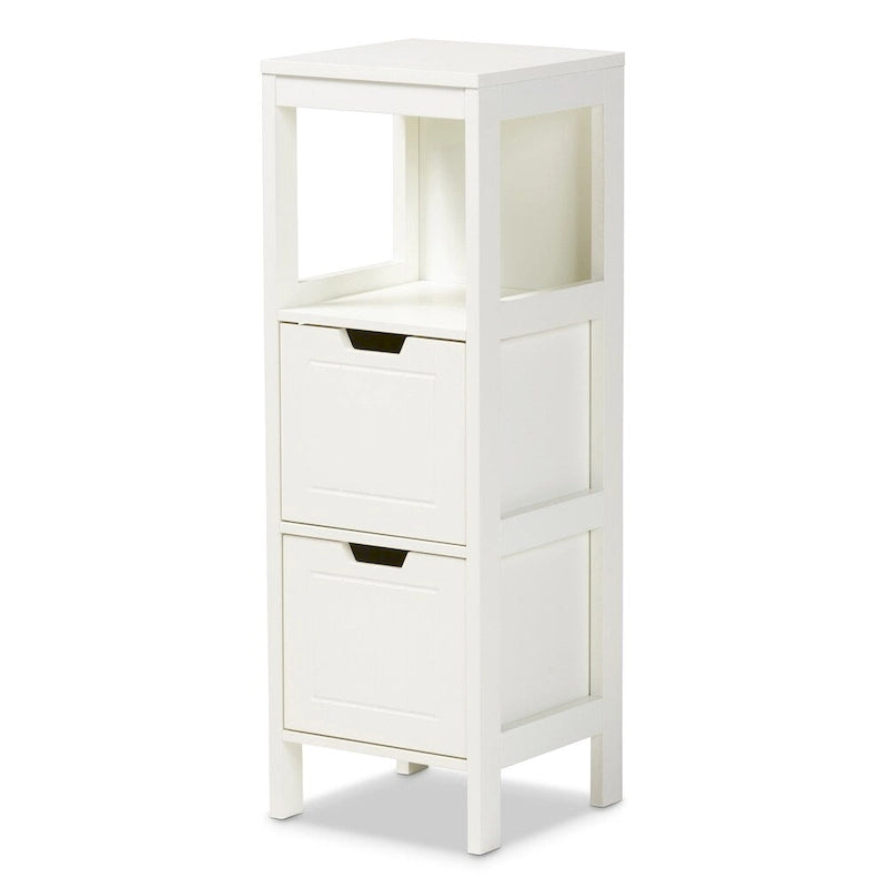 Cottage and Farmhouse 2-Drawer Storage Cabinet