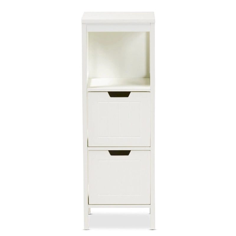 Cottage and Farmhouse 2-Drawer Storage Cabinet