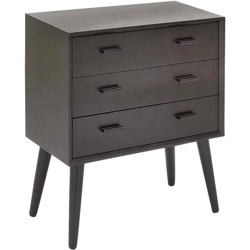 Modern 3-Drawer Chest - 24 x 12 x 28