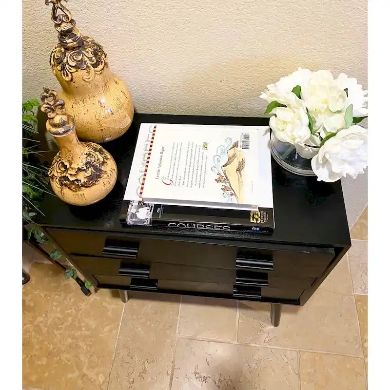 Modern 3-Drawer Chest - 24 x 12 x 28