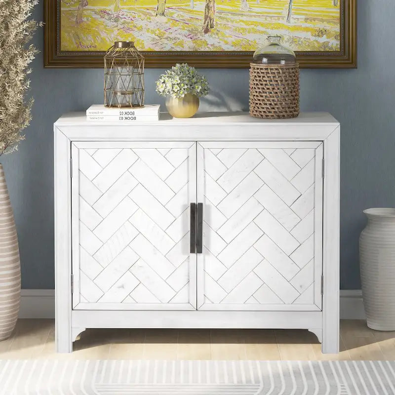 40 Modern Cabinets with Unique Design Doors with 1 Adjustable Shelves