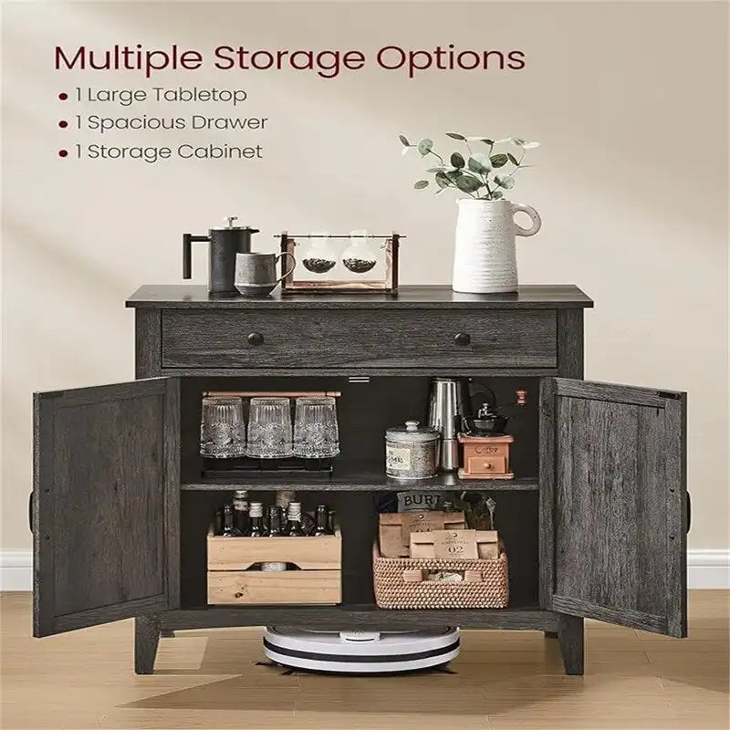 Buffet Cabinet - 15.7D x 31.5W x 31.5H
