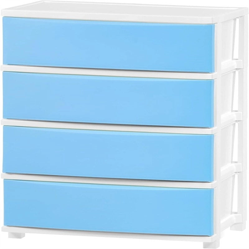 4 Drawer Wide Storage Drawer