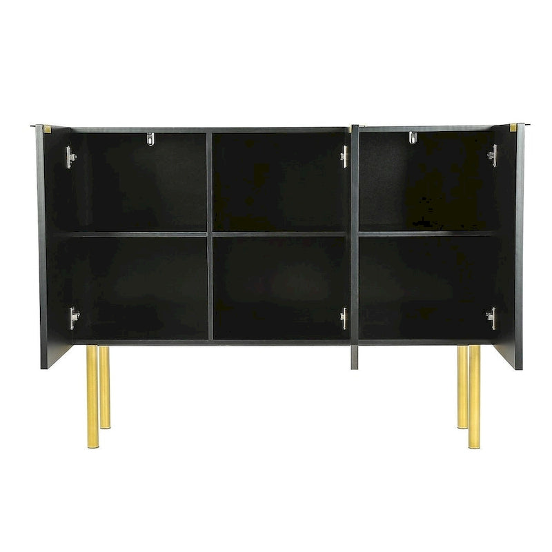 47 Modern Simple Luxury Style with Adjustable Shelves Buffet/Sideboard