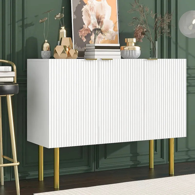 47 Modern Simple Luxury Style with Adjustable Shelves Buffet/Sideboard