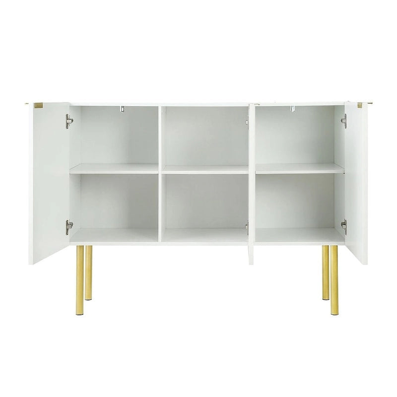 47 Modern Simple Luxury Style with Adjustable Shelves Buffet/Sideboard